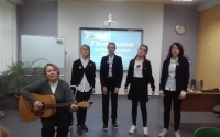 Susitikimas su tarptautinio Erasmus projekto dalyviais