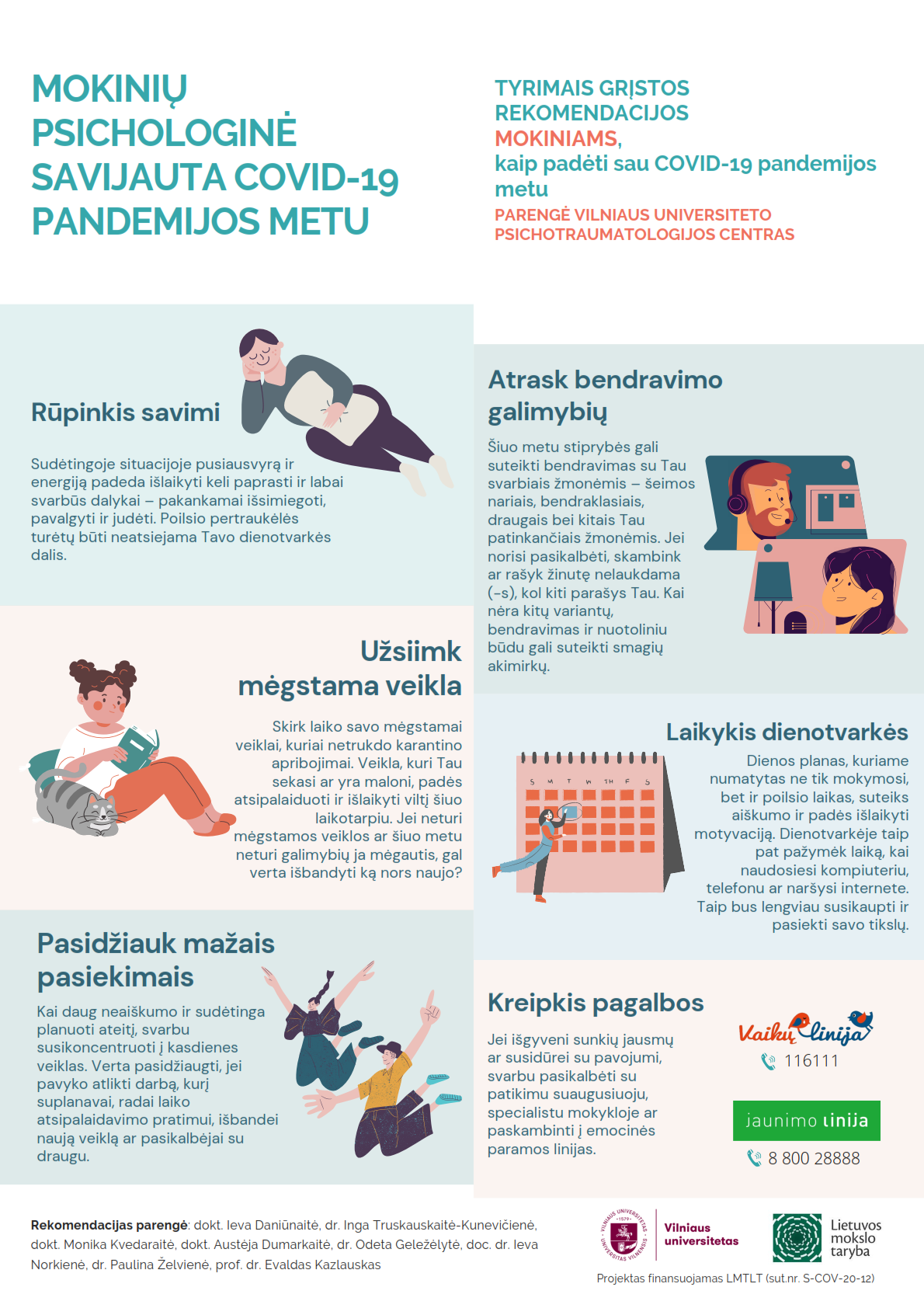 Mokinių psichologinė savijauta COVID-19 pandemijos metu